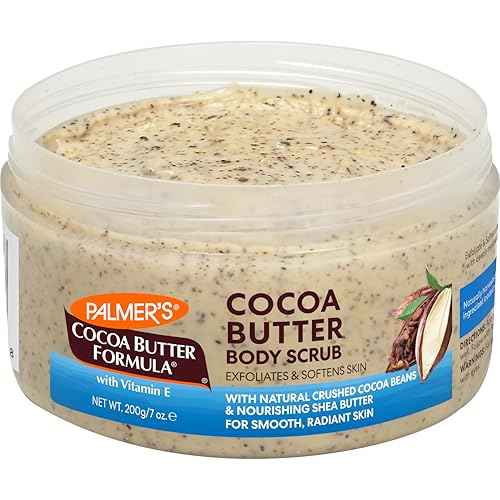 Palmer's Cocoa Butter Formula Exfoliating Body Scrub for Smooth Skin, Skin Exfoliator for Women and Men, 7 oz
