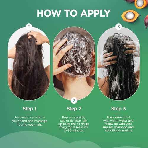 Batana Oil for Hair Strenthening: Dr Sebi 100% Pure and Raw Honduras Hair Treatment Oil - Pre or Post Shower Hair care for Curly/Coily/Wavy Hair 4.23oz