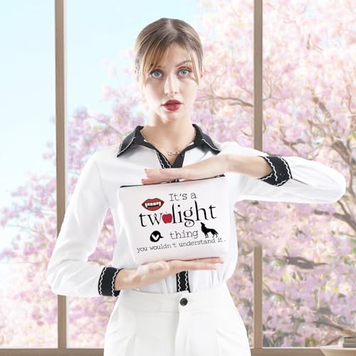 GJTIM TV Show Inspired Gift It¡¯s A Thing You Wouldn¡¯t Understand It Zipper Pouch Makeup Bag for Vampire Fans (T thing bag)