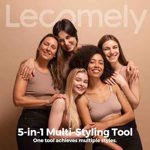 5 in 1 Air Wrap Hair Styler with Automatic Curling & Drying Features Lightweight High-Speed Hair Dryer Airwrap with Negative Ion Technology for Frizz Control & Long Lasting Styles AirEdge A3