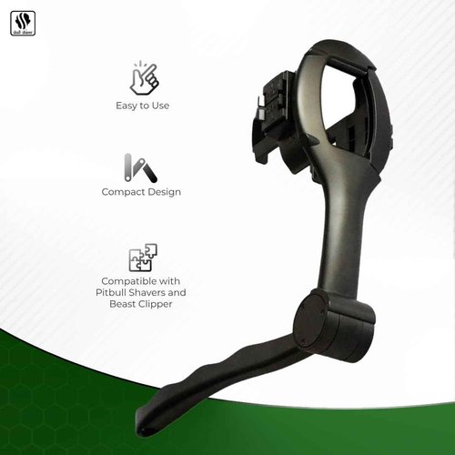 Skull Shaver Beast Clipper Duo Ultimate Home Haircut & Grooming Kit and Back Shaver Handle Bundle