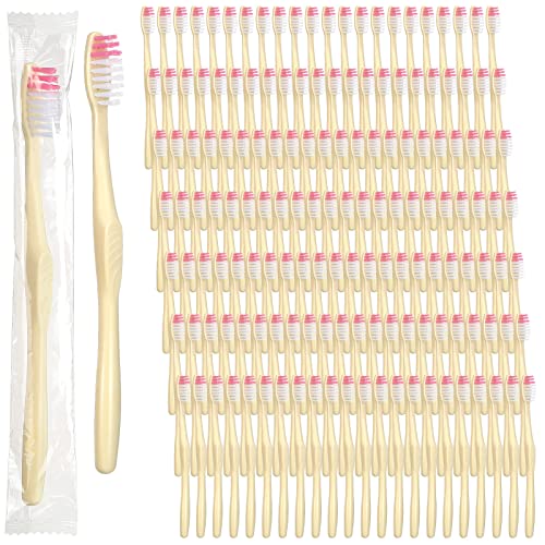 Tessco 1500 Pack Disposable Toothbrushes Bulk Soft Bristle Tooth Brush Individually Wrapped Toothbrush Pack Use for Hotel Toiletries Camping Office School Adult Homeless Hygiene Supply
