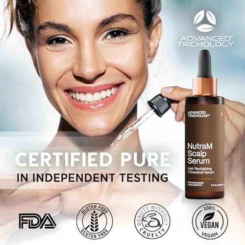 NutraM¢â Hair Growth Serum ? Dermatologist Tested, Approved* by American Hair Loss Association | Scalp DHT Blocker for Thinning Hair Men and Women, Backed by 20 Years of Hair Regrowth Clinic Experience