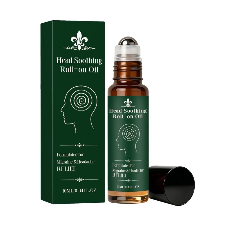 Head Soothing Ball Oil 10ML - Relaxing Aromatherapy Massage Oil