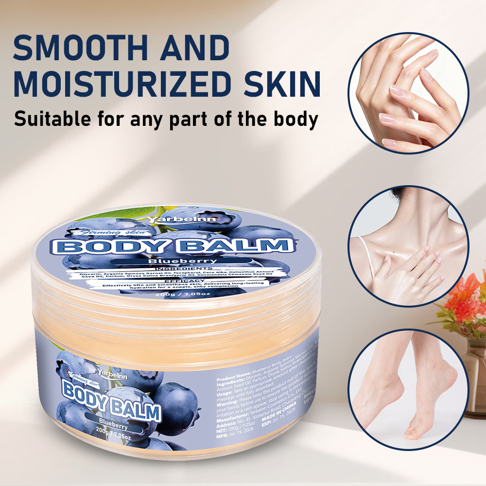 Blueberry Body Butter with Plant Oils