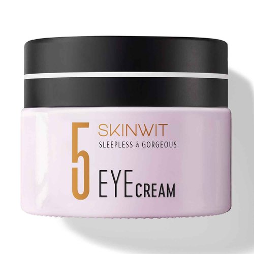 SKINWIT - Anti-Aging Eye Cream, EGF, Retinol, Hyaluronic Acid and Peptides for lines and Wrinkles, Caffeine and Hesperidin for Dark Circles & Puffiness - 0.67 Oz - Made in USA