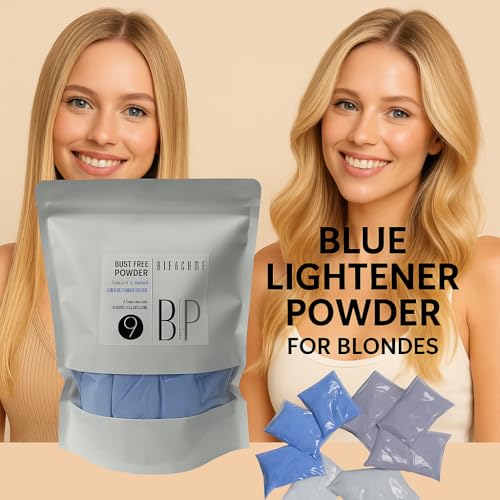 Professional Dust-Free Hair Bleaching Powder, Premium Lightener for Salon Use, 500g 16.9 Fl oz. Bond Enforcing Little Damaged to Hair. Beauty Salon, Hair Salon.