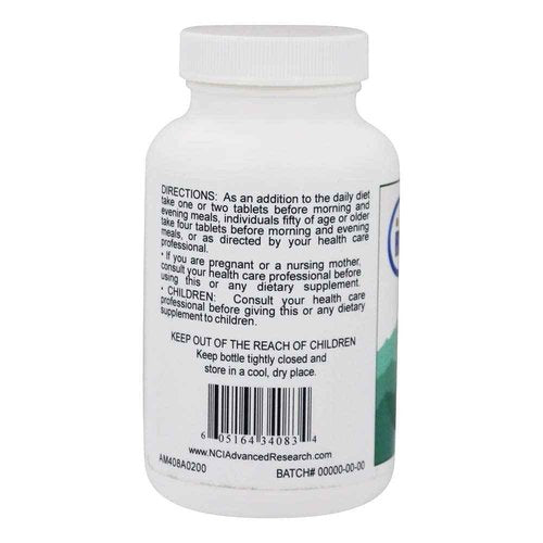 NCI Advanced Research Dr. Hans Nieper Magnesium Orotate Tablets, 500 Mg, 200 Count