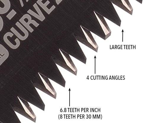 Silky Professional Gomboy Curve 240mm Large Teeth Outback Edition Replacement Blade Only (753-24)