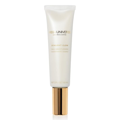 Miss Universe Skincare Dewlight Glow Moisturizer Face Cream 60 mL, Plumping Anti-Aging Hydrating Face Moisturizer for Women and Men, Facial Skin Care Product with Hyaluronic Acid and Niacinamide