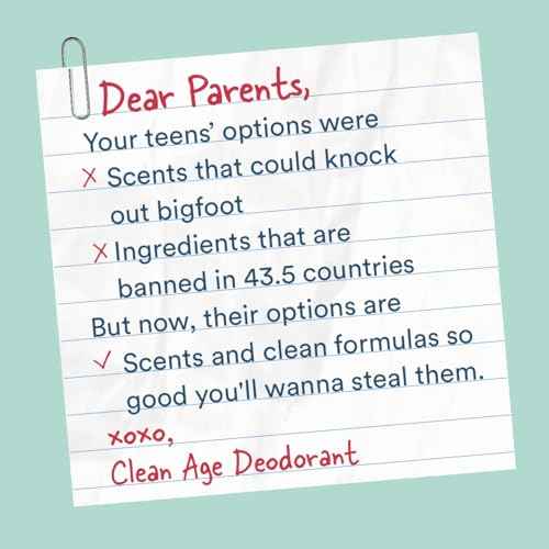 Aluminum Free Deodorant & Body Spray for Whole Body - Citrus 4oz - Clean Deodorant and Body Spray for Teen Boys and Girls -With AHA Fights Body Acne-Formula Specific Body Spray for Teens