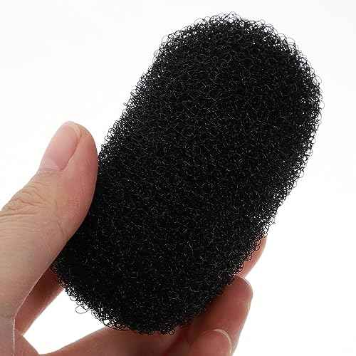 Beaupretty 3pcs Volume Bump Up Hair Sponge Inserts and Puff Cushion Clips - Hair Styling Tools for Women Girls