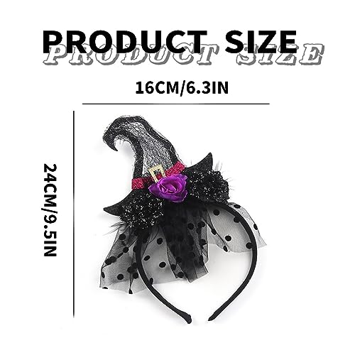 Foyte Halloween Headband Funny Pumpkin Headpiece Fluff Orange Hair Accessories for Halloween Cosplay Costumes