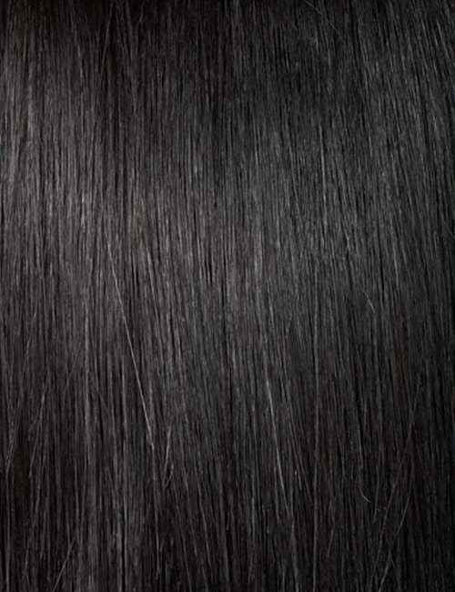 Outre Airtied 100% Fully Hand-Tied Wig - Human Hair Blend - Perm Yaki 26" (JET BLACK 1)
