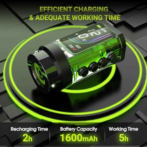 Filter Tattoo Gun - 7 Strokes 2.0-4.0mm Tattoo Machine Pen with Extra OLED Digital Display 1600mAh Battery Power Tattoo Kit for Beginners and Artists (X40 Black)