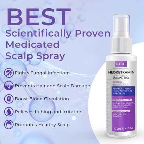 Neoketramin Anti Fungal Scalp Spray | Dandruff Treatment for Dandruff, Psoriasis & Folliculitis | Antifungal & Itchy Scalp Treatment for Dry, Irritated Scalp | Relief for Yeast Infections & Ringworm