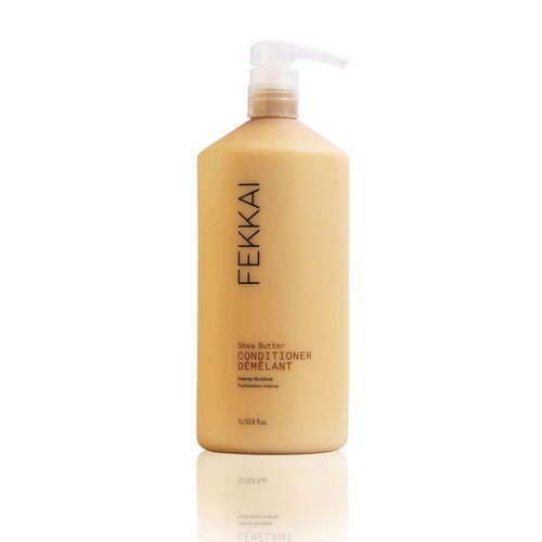 Fekkai Shea Butter Conditioner - 1 Liter - Moisturizes & Hydrates - Reduces Frizz by 61% Up to 12H - Free of Sulfates, Parabens, Phthalates - Vegan, Cruelty-Free