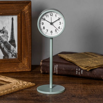 Simple Alarm Clock - Metal Digital Wake-up Clock in Multiple Colors