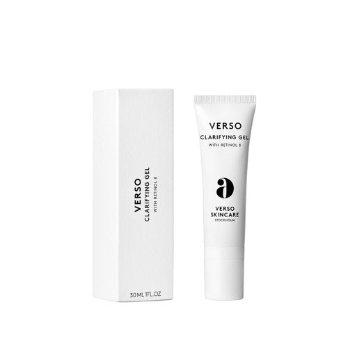 Verso Skincare | Clarifying Gel with Retinol 8 | Visibly Soothing Gel Spot Treatment for Youthful Skin | Face Care Made Easy (1 fl oz)