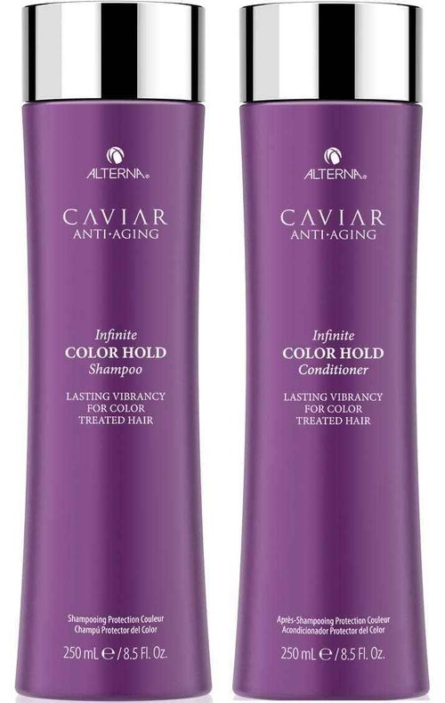Alterna Caviar Anti-Aging Infinite Color Hold Shampoo and Conditioner Set, 8.5-Ounce (2-Pack)
