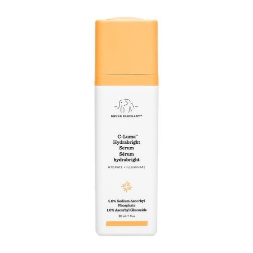 Drunk Elephant C-Luma Hydrabright Serum - 30 ml/1 fl oz - 10% Hydrating Vitamin C - Clean Clinical Skincare - Cruelty-Free - Dermatologist-Tested - Free of Essential Oils, Silicones, and Fragrance
