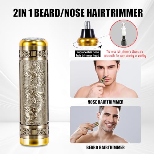 Professional Hair Clippers for Men,T-bar Trimmer and Cordless Electric Shaver, Nose Hair Trimmer, Men's Hair Clipper and Shaver Set, Rechargeable Home Hair Cutting Tools