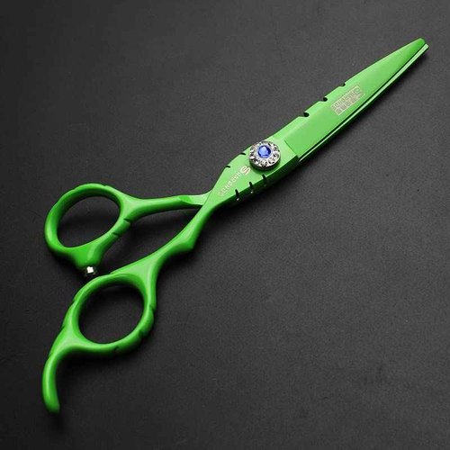 SHARONDS 6 Inch 440C High Hardness Stainless Steel Hair Scissors Hair Salon Hair Stylist Cutting Thinning Tool Barber Special (scissors set) (6 inch 2pc-C)