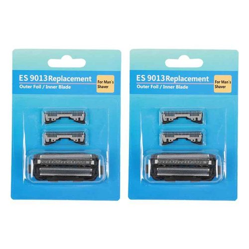ES9013 Shaver Replacement inner Cutter & Foil for ES-LT41 ES-LT71 ES-ST25 ES9013/ES8111/ ES8119/ ES-CST6/ ES-CST8/ ES-ST2/ ES-ST3(2 PACKS)
