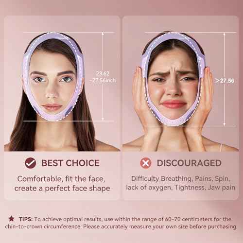 V-Line Mask Chin Up Mask V Shaped Face Mask Chin strap, Soft Silicone Chin Strap V Line Lifting Mask for Women,Jaw Exerciser