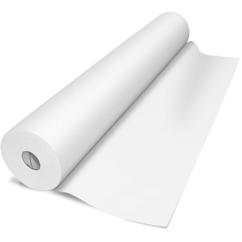 Silrubsups Disposable Massage Table Sheets 2 Roll 30 g/m2 Waterproof Thick Non Woven Bed Sheets ,71 x 31.5 inches, 50 Sheets per Roll with Face Hole for Beauty Salon Hotels (2)