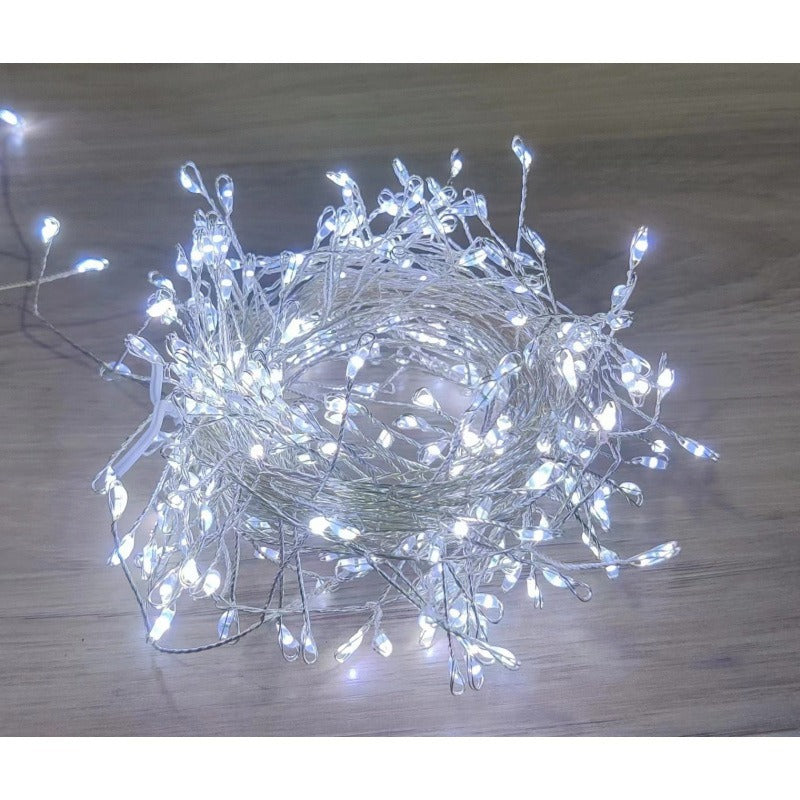 LED Christmas Light Chain Firecracker Copper Wire Decor 2m-9m Multicolor