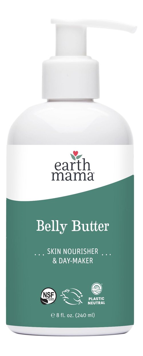 Earth Mama Belly Butter, Belly Oil, Skin & Scar Balm Kit for Dry, Stretching Skin | Moisturize + Encourage Skin's Natural Elasticity During Pregnancy | Pregnancy Stretch Mark Scar Cream