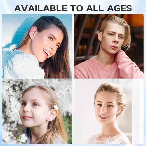 4pcs Ear Piercing Kit, Self Ear Piercing Gun, Easy And Safe Ear Piercing Gun Kit, Disposable Earring Piercing Kit, Piercing Kit, Piercing Gun