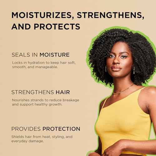 African Pride Moisture Miracle 5 Essential Hair Oils with Vitamin E | Moisture, Shine, Protection, and Growth | Argan, Castor, Grapeseed, Coconut, and Olive Oil | 8 oz