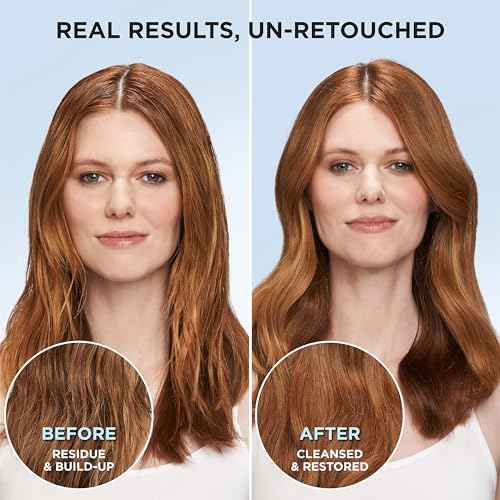 L'Oreal Paris Clarify Sulfate Free Shampoo with Antioxidants, Clarifying Shampoo for Hard Water Exposure and Styling Build-up, EverPure, 6.8 Fl Oz