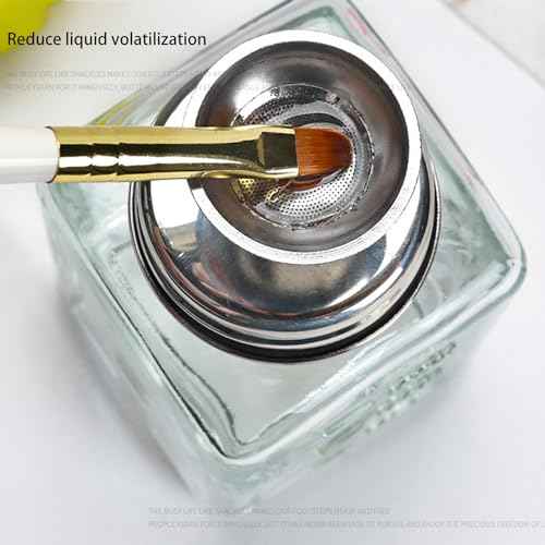 5 Oz/ 150ml Glass Push Down Pump Dispenser Bottle With Cap Push Down Glass Empty Pump Dispenser for Alcohol Makeup Clear Refillable Bottle Hand Pumping Press Container (1pcs - Square Shaped)