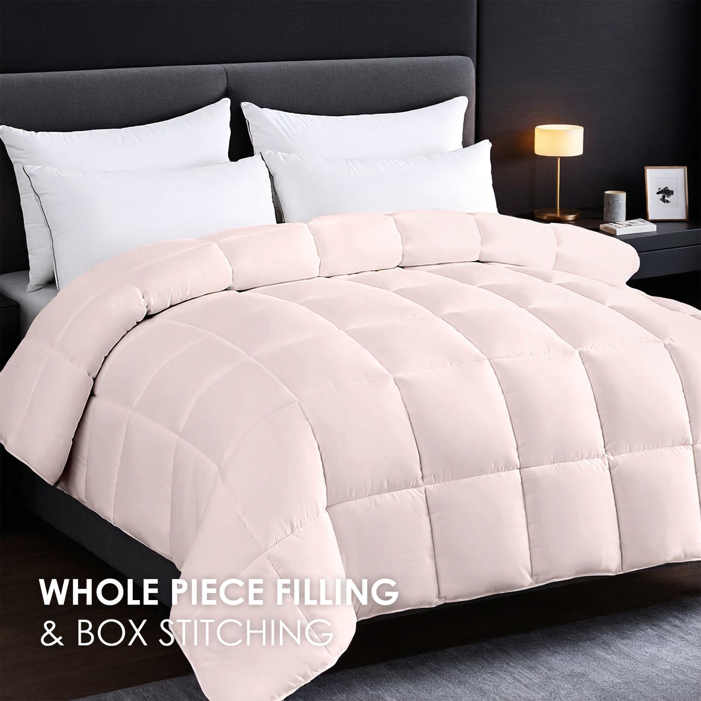 Pink Extra Large Duvet Insert - Warm & Skin Friendly Bedding