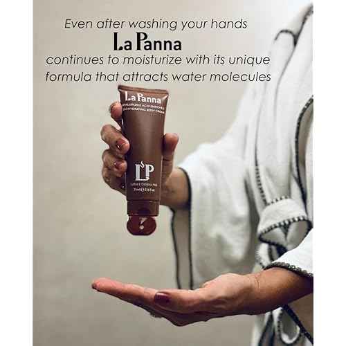 Coffee & Coconut Milk Body Cream for Women & Men | Deep Moisture Body Cream with Hyaluronic Acid & Vitamin E | For Extra Dry, Flaky Skin| Fast Absorbing | Cruelty-Free & Vegan | 6.7 fl oz