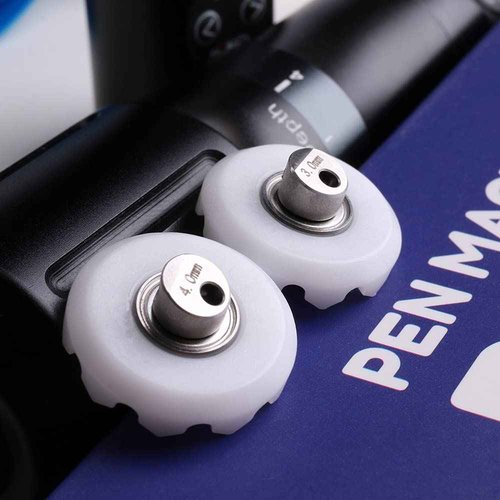HAWINK Rotary Wireless Tattoo Machine Pen Kit Coreless Motor with 900mAh Two Battery 3 Boxes Cartridges 2 Stroke Cam CNC-M-WE-EN05CKIT