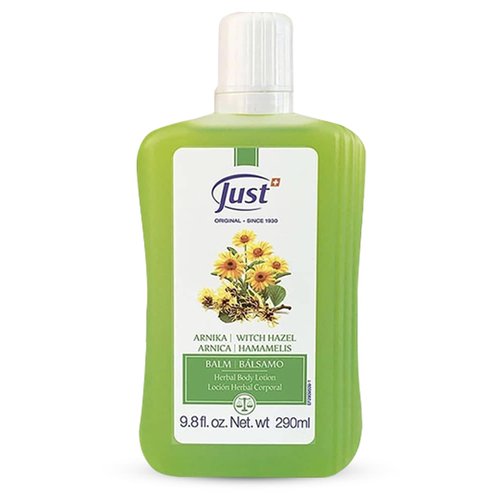 Arnica Body Lotion Balm, 290ml. Alternative Pre-Work Out Balm, Soothes Joint Pain & Muscle Cramps. Refreshing Balm For Bruises & Itches. Arnica Body Balm by Swiss Just.