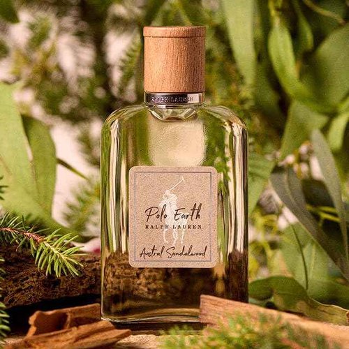 RALPH LAUREN FRAGRANCES Polo Earth - Sandalwood - Eau de Parfum - Woody & Spicy - With Eucalyptus, Sandalwood & Fir Balsam - 1.35 Fl Oz