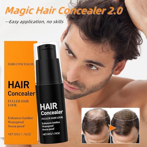 Lefron Hair Concealer, Lefron Magic Hair Concealer 2.0, Scalp Concealer for Fuller, Natural-Looking Hair, for Thinning Hair Men Women (1pcs)