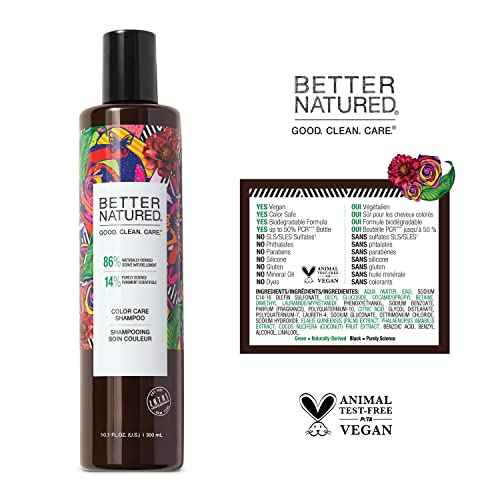 Better Natured Color Care Shampoo & Conditioner & Conditioning Balm Set | Boost Radiance, Shine, Color Vibrancy | Color-Treated Hair | Vegan | Paraben Free
