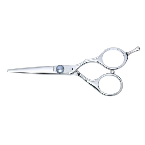 Cricket S2 Elite Series Shears 500 Professional Hair Cutting Scissors - 5-Inch Barber & Stylist Hair Scissors with Convex Edge Blades, Durable Swedish Steel, Leaf Spring Tension, Hand-Polished Finish