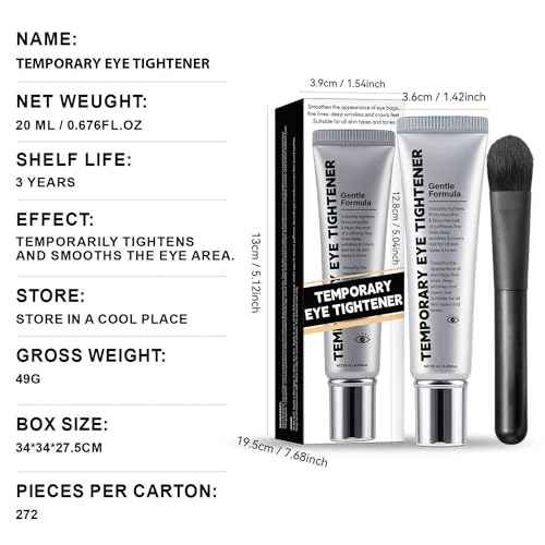 Perfection Eye Tightener 1-Pack ? Instant Firming Primer with Applicator Brush ? Ultimate Lift & Smooth Finish