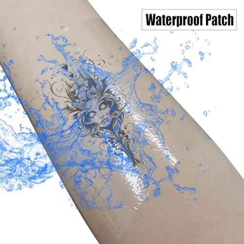 10 Yard Tattoo Aftercare Bandage - SOTICA 2 Rolls Second Skin Tattoo Cover (4 inch, 6 inch Wide) Tattoo Bandages Waterproof Tattoo Wraps for Healing Tattoo Cover for Swimming Tattoo Film for Shower
