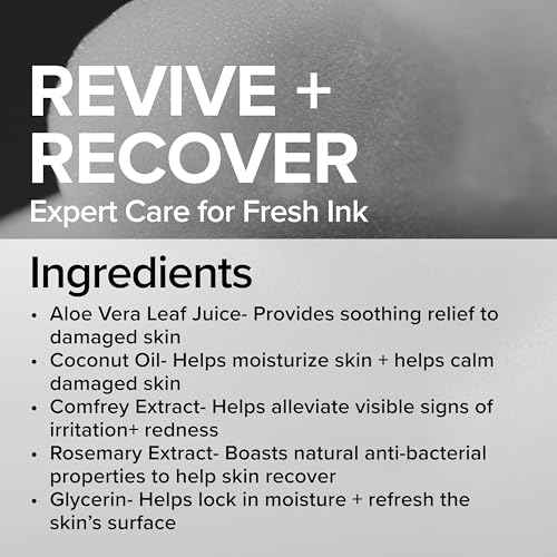 Tattoo Aftercare Soap - Tattoo Soap for New Tattoo - Fragrance Free Tattoo Foam Wash - Unscented Tattoo Cleaner Made with Clean + Vegan Ingredients, 2oz