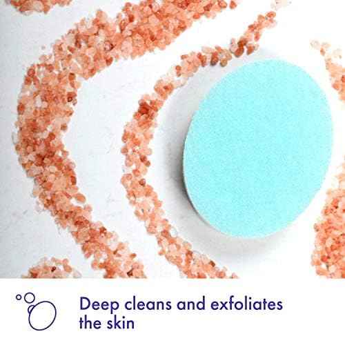 Buf-Puf Body Sponge, Bath Sponge, Dermatologist Developed, Cleanses Skin of Dirt, and Excess Oil, Reusable, Exfoliating, 1 Count