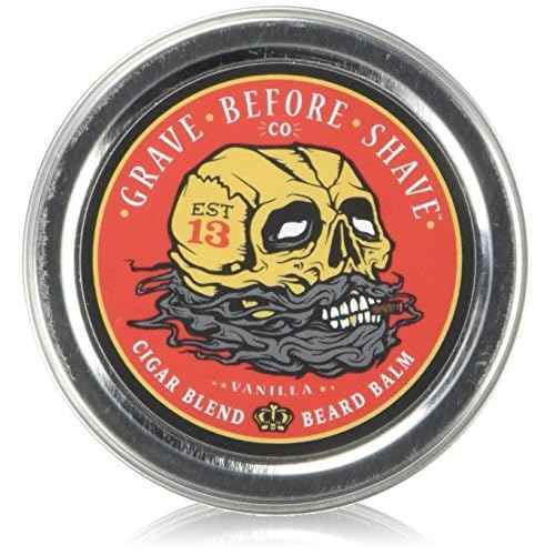 Grave Before Shave¢â Cigar Blend Beard Balm (Cigar/Vanilla scent) (2 oz.)