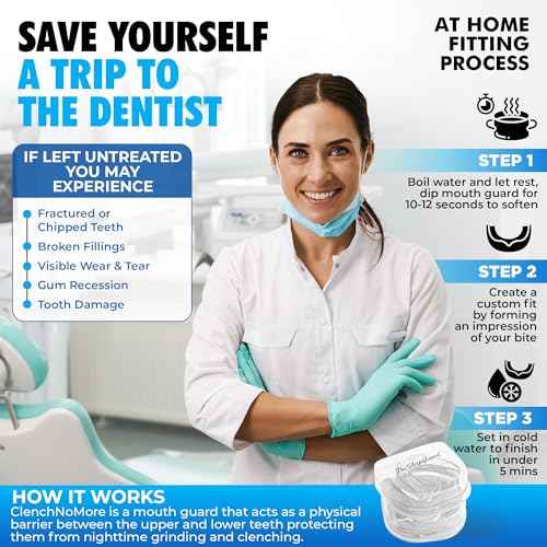 TheSleepGuard Mouth Guard for Clenching Teeth at Night [Pack of 4, Small Size - Women] ? Custom Night Guards for Teeth Grinding ? Nighttime Protection During Sleep for Adults